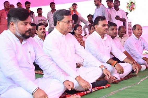 Tripura CM Lays Foundation for 51 Shakti Peeth Replica Park Tripura CM Lays Foundation for 51 Shakti Peeth Replica Park